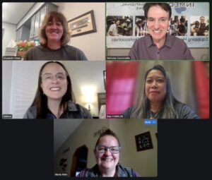 2025 Spring Certificate Course: 4 Students and Professor Nicholas Comninellis