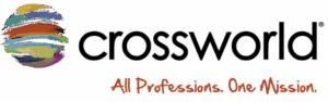 Crossworld Logo: All Professions. One Mission.