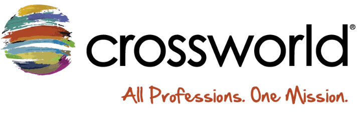 Crossworld Logo: All Professions. One Mission.
